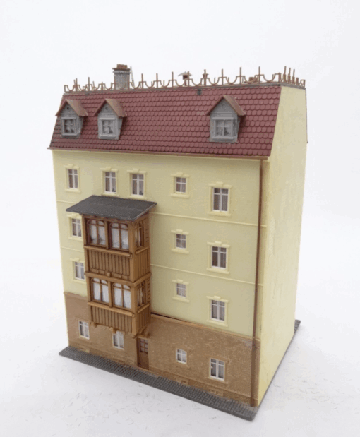 Spur H0 Stadthaus ca 14,5 x 12,5 cm aus Anlagerückbau, siehe Foto RR587 o. – Bild 5