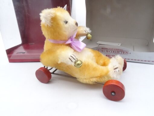 Steiff Baby Bär auf Wagen, Replika 1939/1989, limitierte Auflage in OVP OR8127 – Bild 5