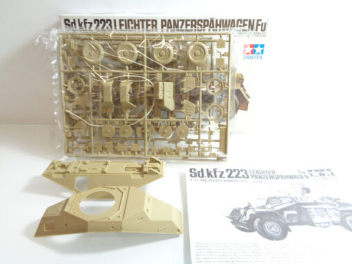 Tamiya 1:35 35062 Sd.kfz223 Panzerspähwagen in OVP JD6742 – Bild 3