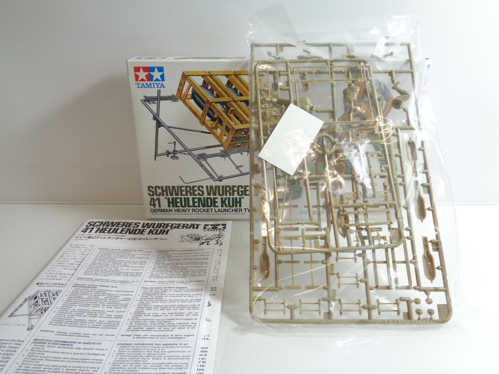 Tamiya 1:35 35155 German Heavy Rocket Launcher Type 41 in OVP JD6736 – Bild 3