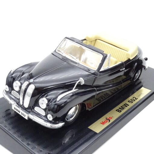 Tchibo / Maisto 1:18 45396 BMW 502 Baujahr 1955 schwarz in OVP EX6516 – Bild 3