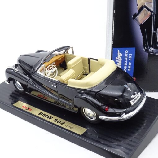 Tchibo / Maisto 1:18 45396 BMW 502 Baujahr 1955 schwarz in OVP EX6516 – Bild 4