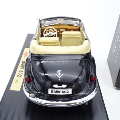 Tchibo / Maisto 1:18 45396 BMW 502 Baujahr 1955 schwarz in OVP EX6516 – Bild 5