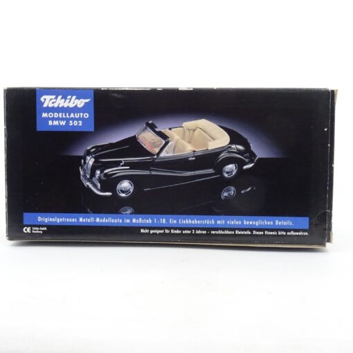 Tchibo / Maisto 1:18 45396 BMW 502 Baujahr 1955 schwarz in OVP EX6516 – Bild 8