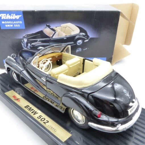 Tchibo / Maisto 1:18 45396 BMW 502 schwarz Baujahr 1955 in OVP EX5179 – Bild 4