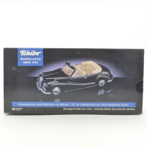 Tchibo / Maisto 1:18 45396 BMW 502 schwarz Baujahr 1955 in OVP EX5179 – Bild 8