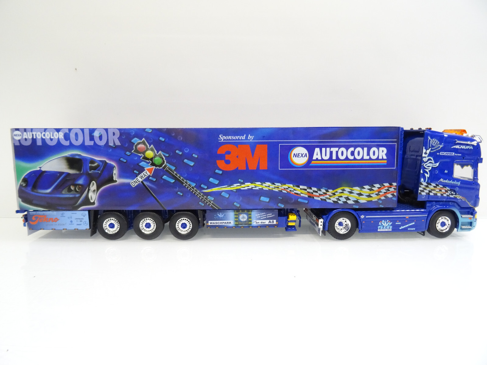 Tekno 1:50 64837 Scania R Kühlauflieger M3 Autocolor in OVP JD2656 – Bild 3
