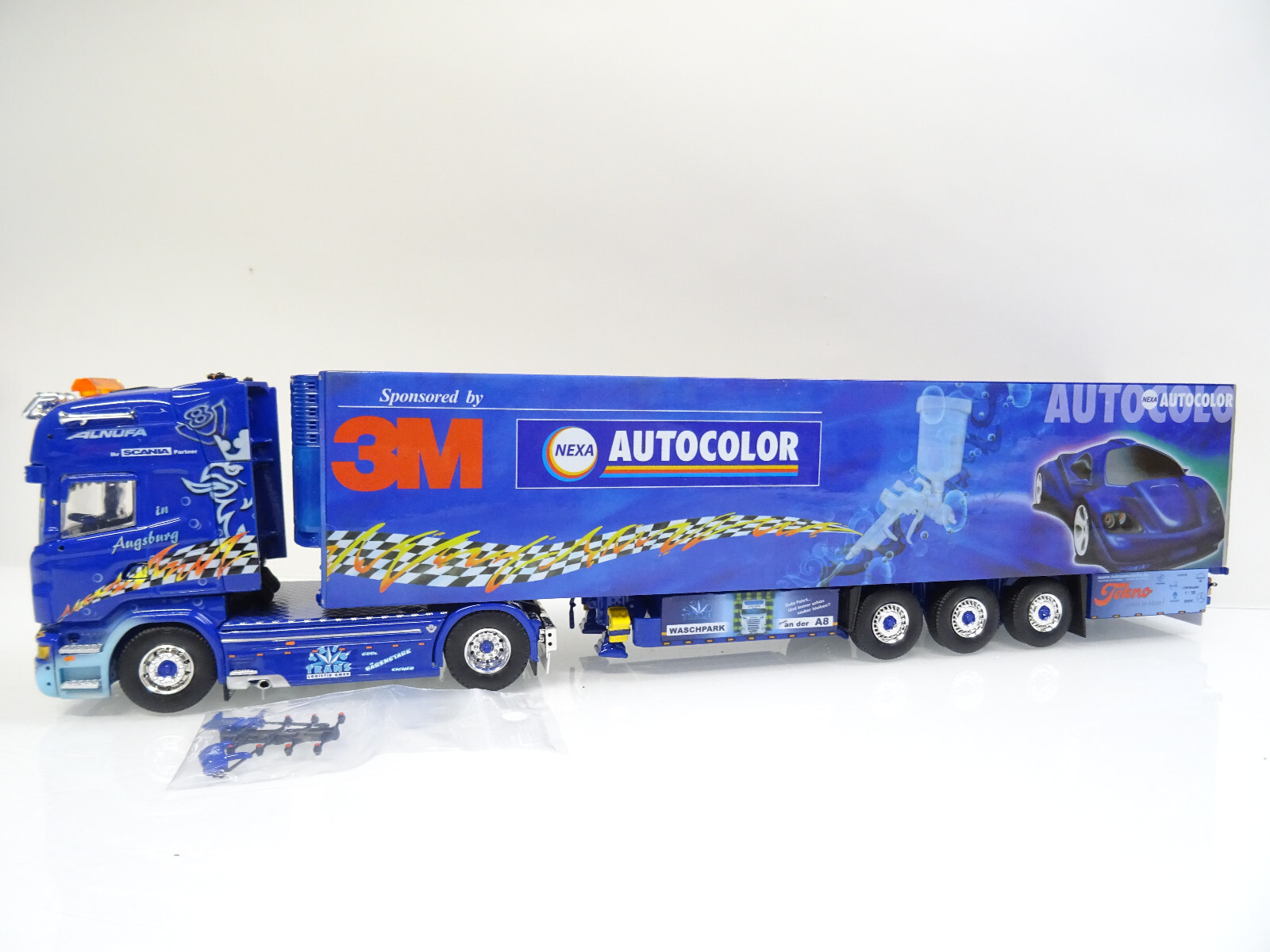 Tekno 1:50 64837 Scania R Kühlauflieger M3 Autocolor in OVP JD2656