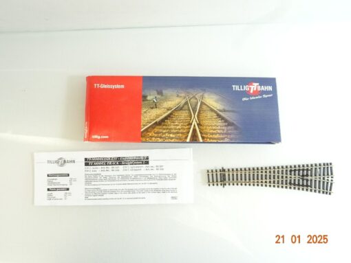 Tillig 83331 EW2 15° Weiche rechts siehe Foto in OVP CK5431