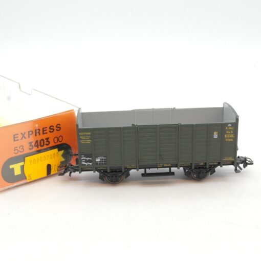 Trix Express H0 53 3403 00 gedeckter Güterwagen in OVP RF9016