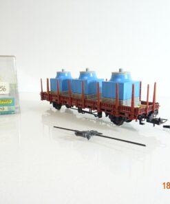 Trix H0 2056 Rungenwagen mit Ladung der DB Umbau Intern. in OVP PR3340
