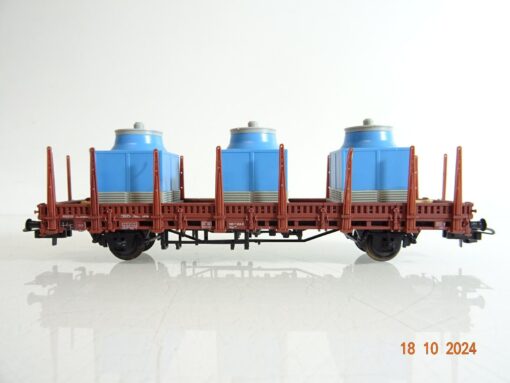 Trix H0 2056 Rungenwagen mit Ladung der DB Umbau Intern. in OVP PR3343 – Bild 4