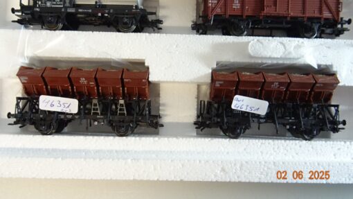 Trix H0 24094 AC/DC Muldenkippwagen-Set2 der DB in OVP PR8197 – Bild 4