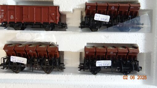 Trix H0 24094 AC/DC Muldenkippwagen-Set2 der DB in OVP PR8197 – Bild 5