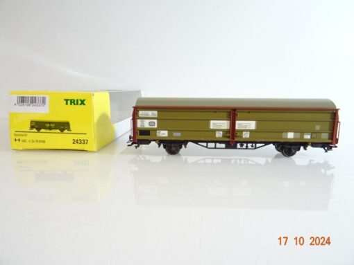 Trix H0 24337 Schiebewandwagen der DB in OVP PR3302 – Bild 3
