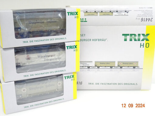 Trix H0 24416 Wagen-Set 3tlg. Würzburger Hofbräu in OVP LE5915