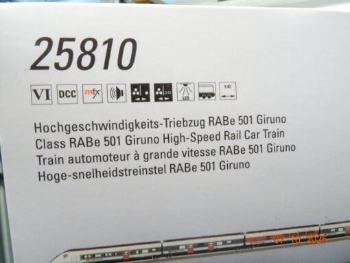 Trix H0 25810 Schweiz Triebzug RABe 501 Giruno der SBB Mfx Sound in OVP JL3384 – Bild 4