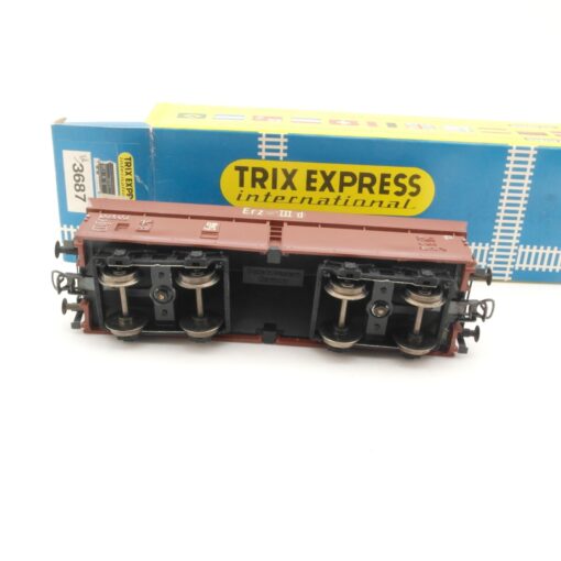 Trix H0 3687 Selbstentladewagen Erz der DB in OVP RR1520 – Bild 4