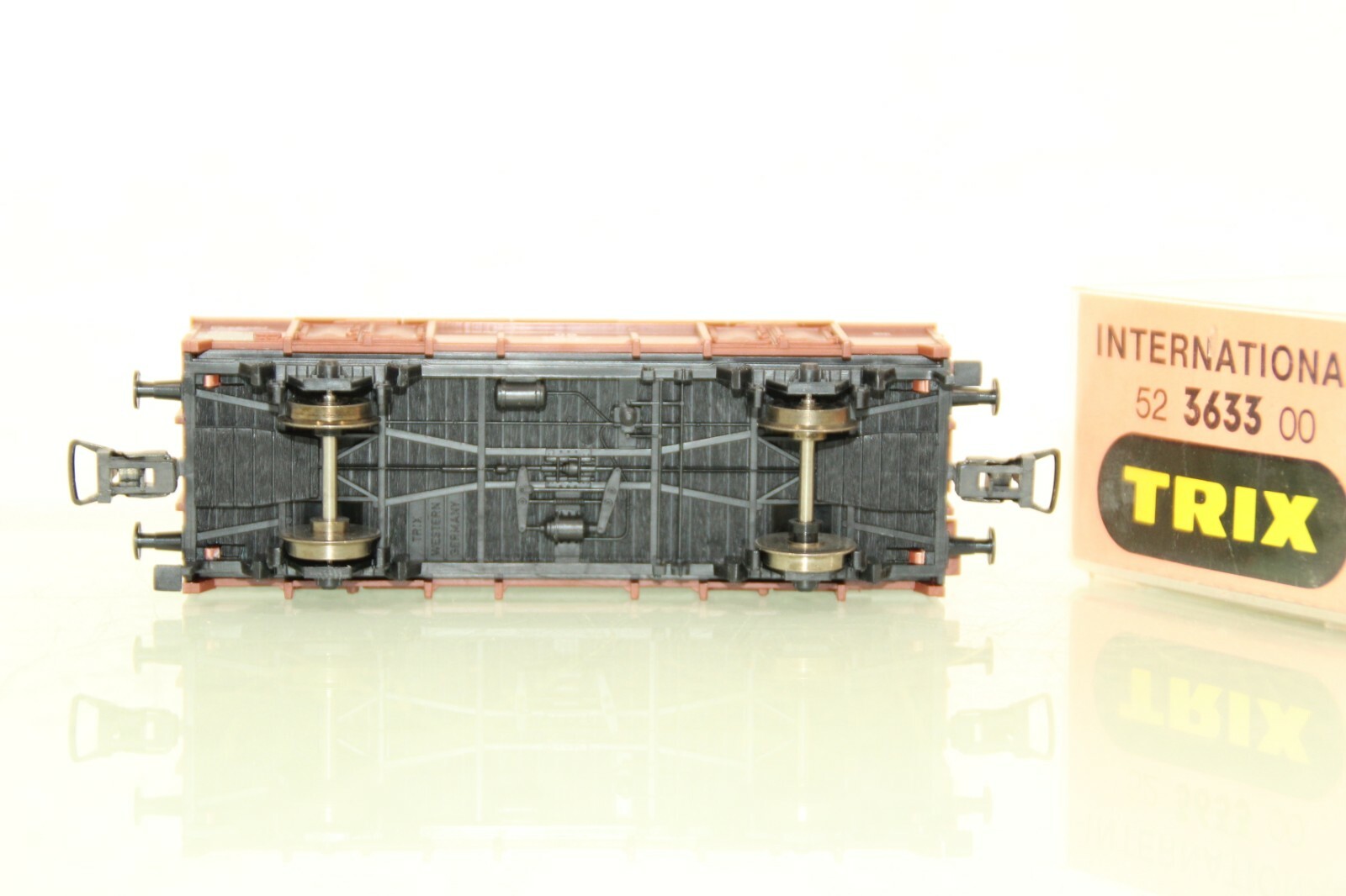 Trix H0 52 3633 00 Klappdeckelwagen der DB in OVP GS2091 – Bild 3