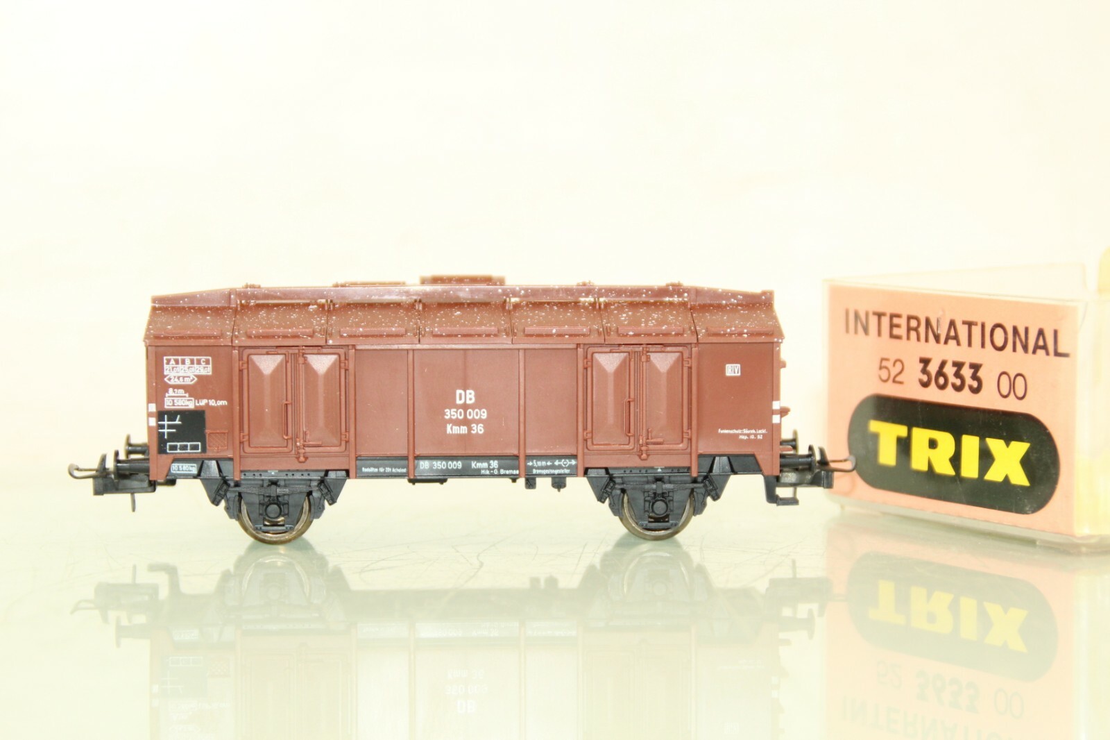 Trix H0 52 3633 00 Klappdeckelwagen der DB in OVP GS2091