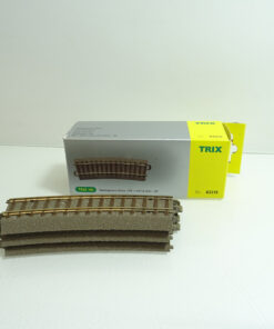 Trix H0 62215 C Gleis Gebogenes Gleis 3Stück siehe Foto in OVP CK1527