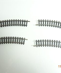 Trix Spur N 4914 Gebogenes Gleis 4Stück siehe Foto CK6553 o.