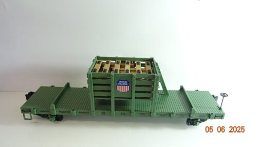 USA Trains Spur G R1814 Rail & Tie Car in OVP CK8673 – Bild 3