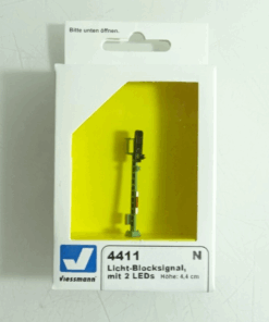 Viessmann N 4411 Licht Blocksignal mit 2 LEDs siehe Foto in OVP PK491