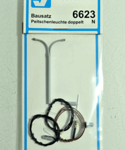Viessmann N 6623 Bausatz Peitschenleuchte doppelt in OVP CK1413