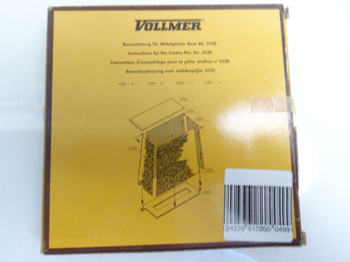 Vollmer H0 2530 Bausatz Mittelpfeiler in OVP CK1359 – Bild 3