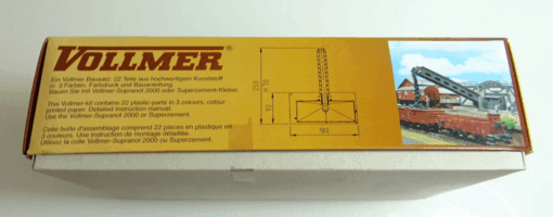 Vollmer H0 5540 Ausschmückung Bausatz Förderband neuwertig in OVP AR8055 – Bild 3