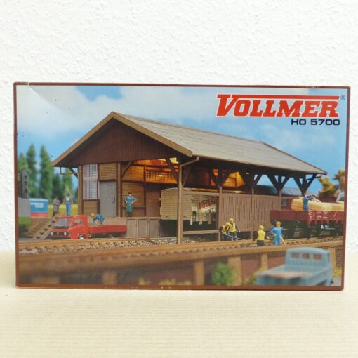 Vollmer H0 Bausatz 5700 Güterschuppen in OVP EX3040