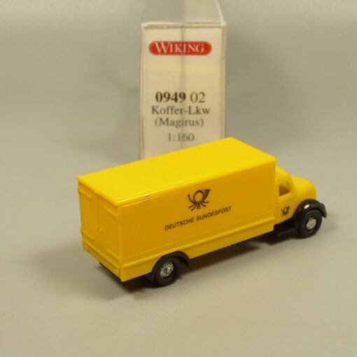 Wiking 1:160 N 094902 Magirus Koffer-LKW Deutsche Bundespost in OVP EX6224 – Bild 3