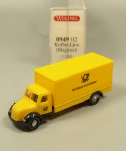 Wiking 1:160 N 094902 Magirus Koffer-LKW Deutsche Bundespost in OVP EX6224