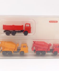 Wiking 1:160 N 9450621 Betonmischer & Pritschenkipper plus LKW in OVP EX8224
