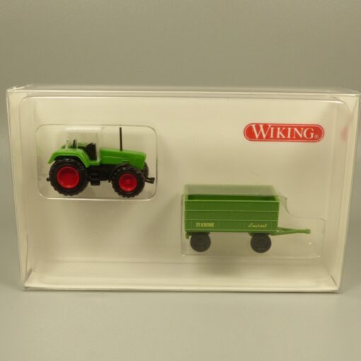 Wiking 1:160 N 9600124 Fendt Favorit mit Anhänger in OVP EX6140
