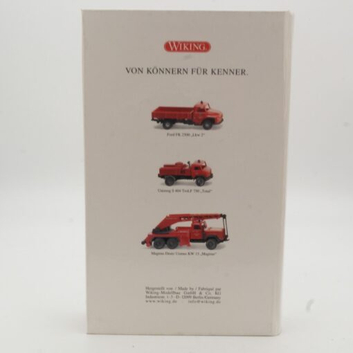 Wiking 1:78 9902158 Set 150 Jahre Berlin Feuerwehr in OVP QR6287 – Bild 4
