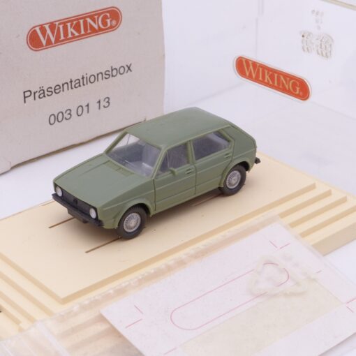 Wiking 1:87 0030113 Präsentationsbox mit VW Golf 1 als Inhalt EX7219