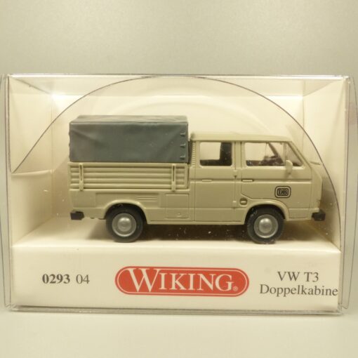 Wiking 1:87 029304 VW T3 Doppelkabine DB in OVP EX7491 – Bild 4