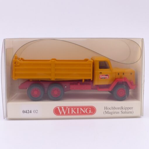 Wiking 1:87 042402 Magirus Saturn Hochbordkipper Emil Bölling in OVP EX6860 – Bild 4