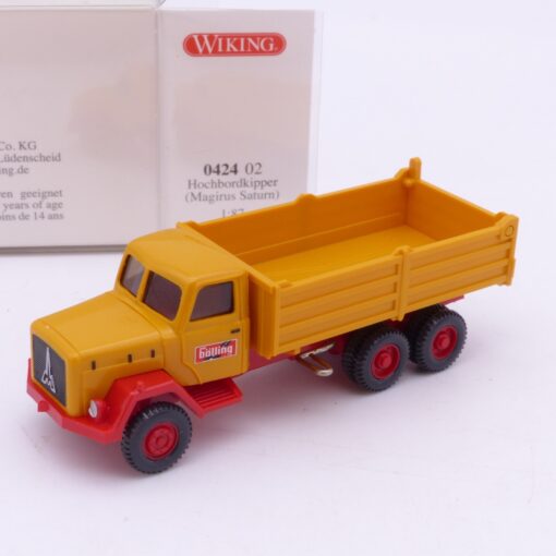 Wiking 1:87 042402 Magirus Saturn Hochbordkipper Emil Bölling in OVP EX6860