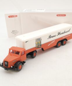 Wiking 1:87 0513 26 Henschel Sattelzug Bruns Heizkessel neuwertig in OVP RG8108