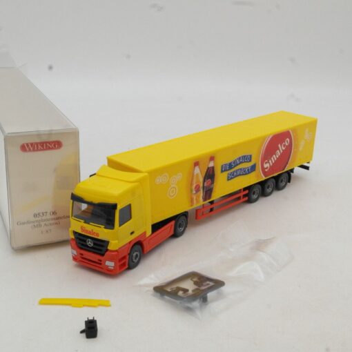 Wiking 1:87 0537 06 MB Actros Sattelzug Sinalco in OVP RG3499