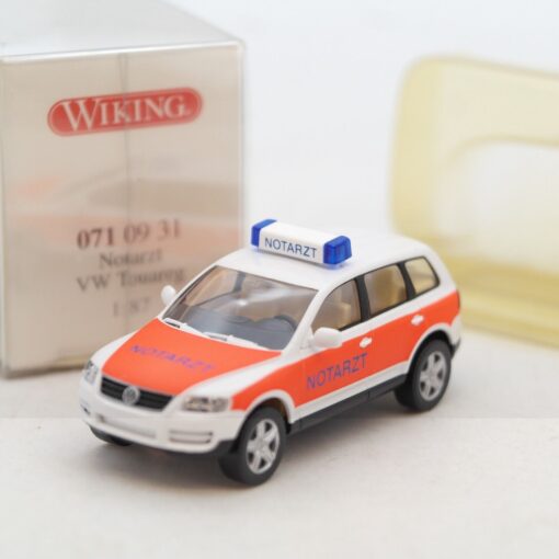 Wiking 1:87 071 09 31 Volkswagen VW Touran Notarzt in OVP RG3429