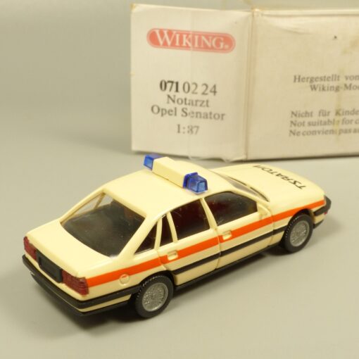Wiking 1:87 0710224 Opel Senator Notarzt in OVP EX7340 – Bild 3
