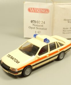 Wiking 1:87 0710224 Opel Senator Notarzt in OVP EX7340