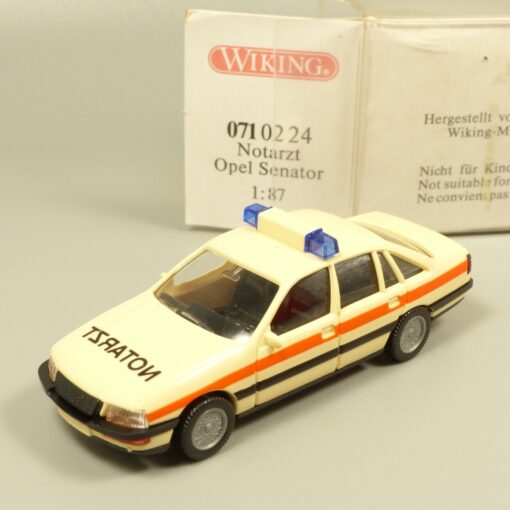 Wiking 1:87 0710224 Opel Senator Notarzt in OVP EX7340
