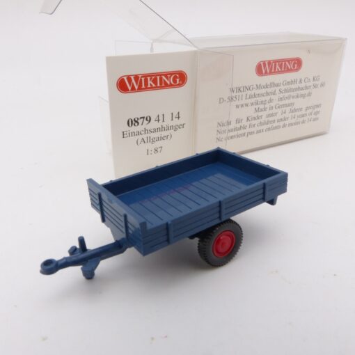 Wiking 1:87 08794114 Einachsanhänger (Allgaier) in OVP EX6880