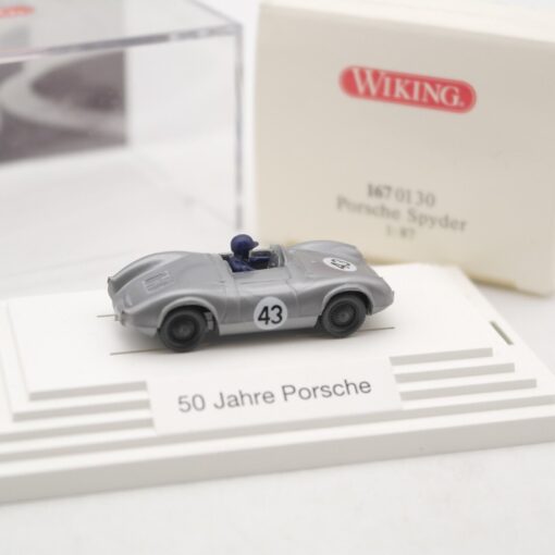 Wiking 1:87 167 01 30 Porsche Spyder 50 Jahre Porsche in OVP QR8630 – Bild 3