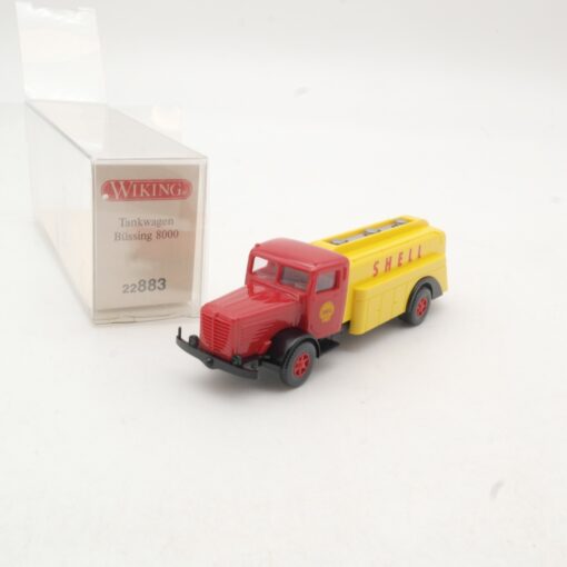 Wiking 1:87 22883 Büssing 8000 Tankwagen Shell in OVP RR1179